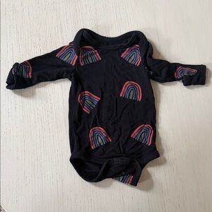 Midnight Clementine rainbow bodysuit